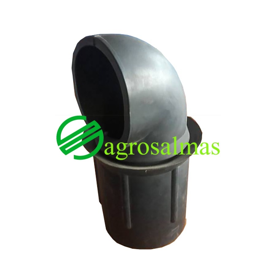 Ενωτική Γωνία Σωλήνα με Δοχείο Γάλακτος WF Φ50x60