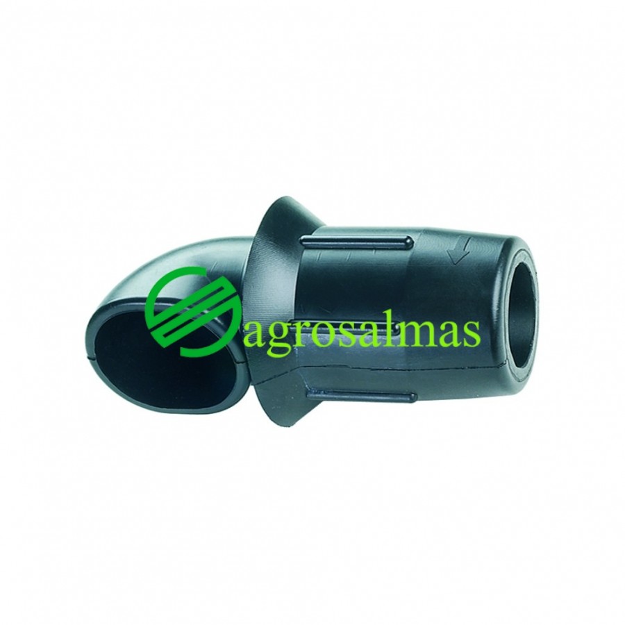 Ενωτική Γωνία Σωλήνα με Δοχείο Φ76