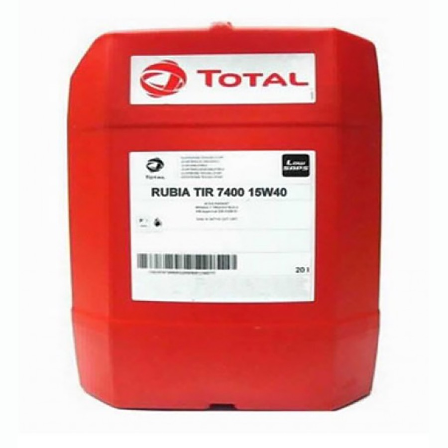 TOTAL Rubia Tir 7400 15W40 Δοχείο 20Λ