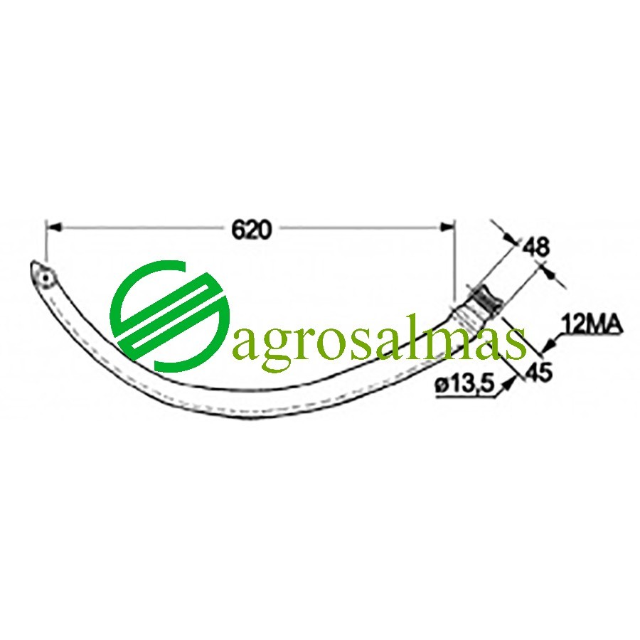 Βελόνα Σύρματος GALLIGNANI 840mm