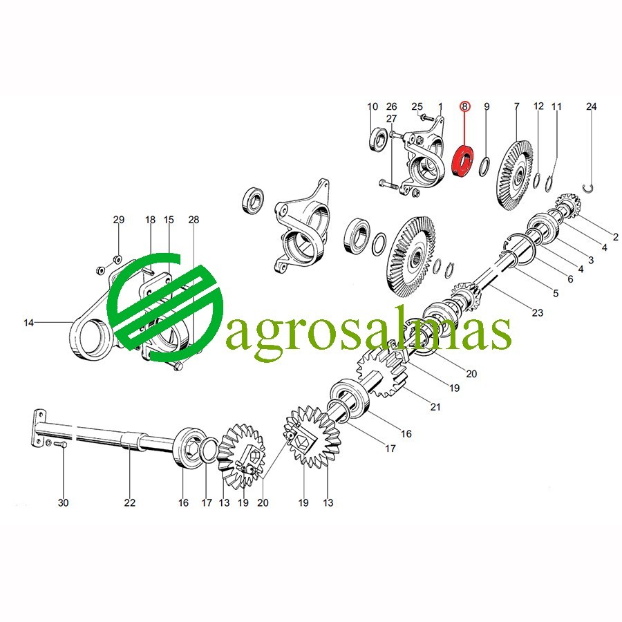 Ρουλεμάν Τεντοτήρα Welger