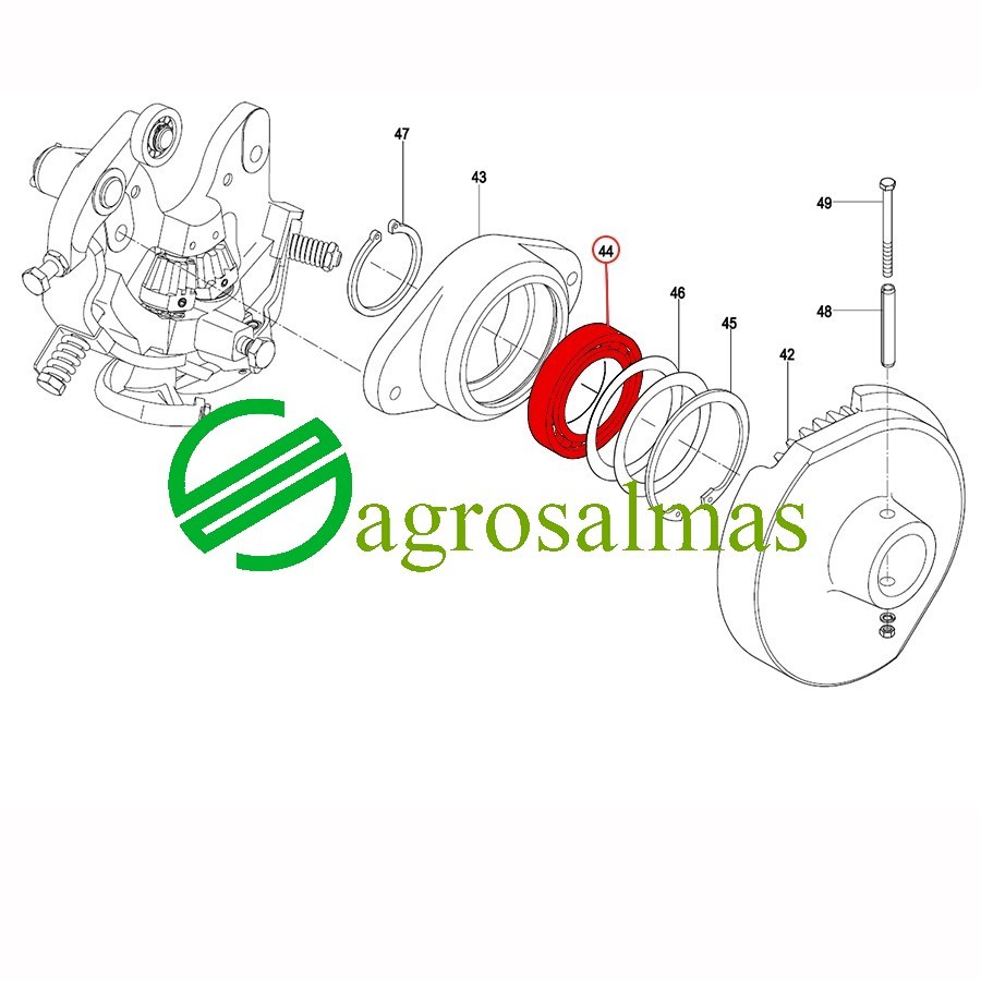 Ρουλεμάν Κορώνας Δετικού Welger