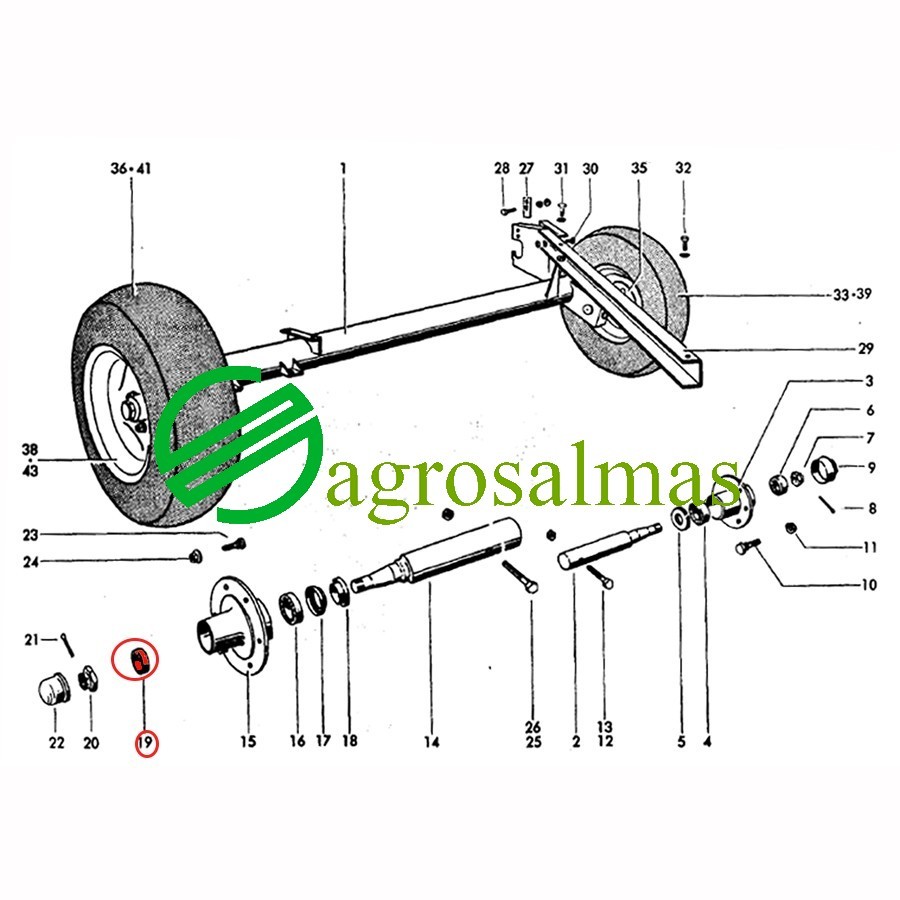 Ρουλεμάν μεγάλου Ακραξόνιου TIMKEN