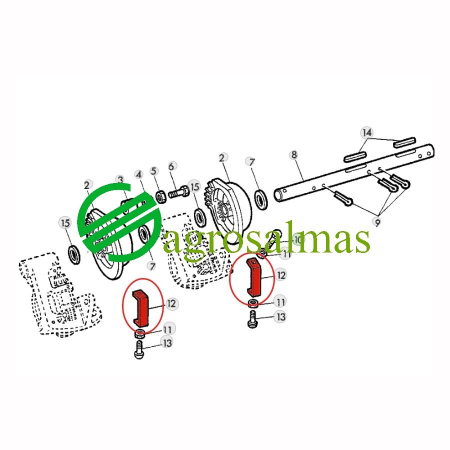 Βάση Στήριξης Δετικού John Deere
