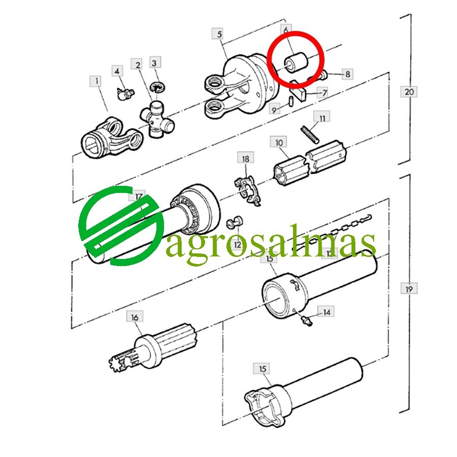 Δαχτυλίδι Δυχάλου John Deere